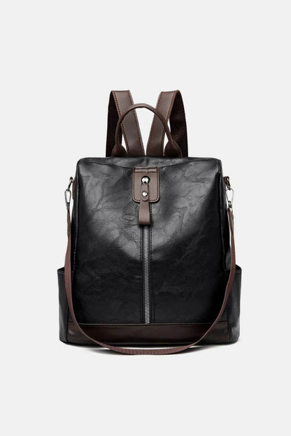 PU Leather Backpack Bag - Tredona LLC