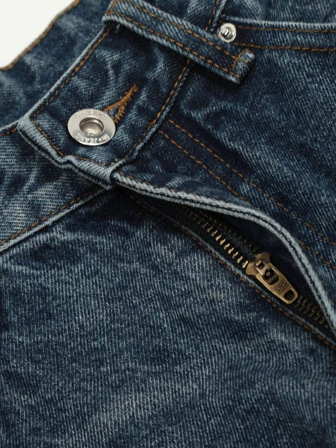Men's Wide Leg Jeans - Tredona LLC