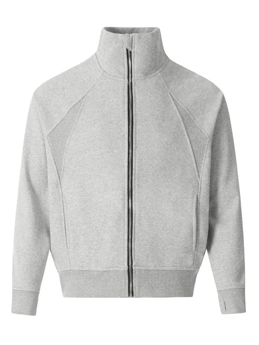 Men's Zip Up Stand Collar Jacket - Tredona LLC