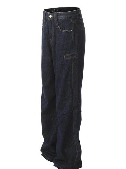 Men's Wide Leg Jeans - Tredona LLC