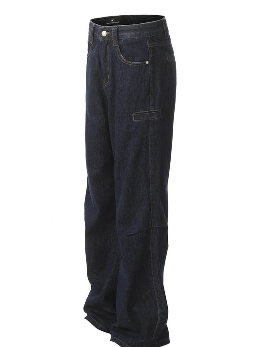 Men's Wide Leg Jeans - Tredona LLC
