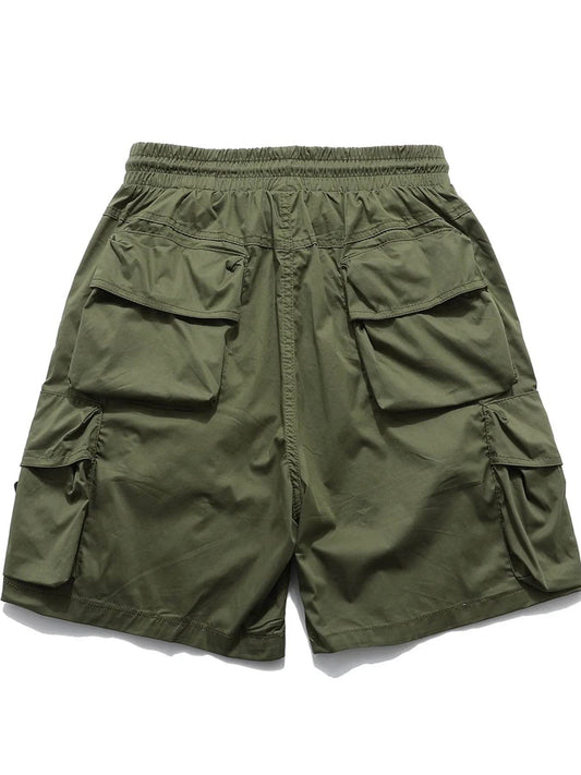 Men's Drawstring Cargo Shorts - Tredona LLC