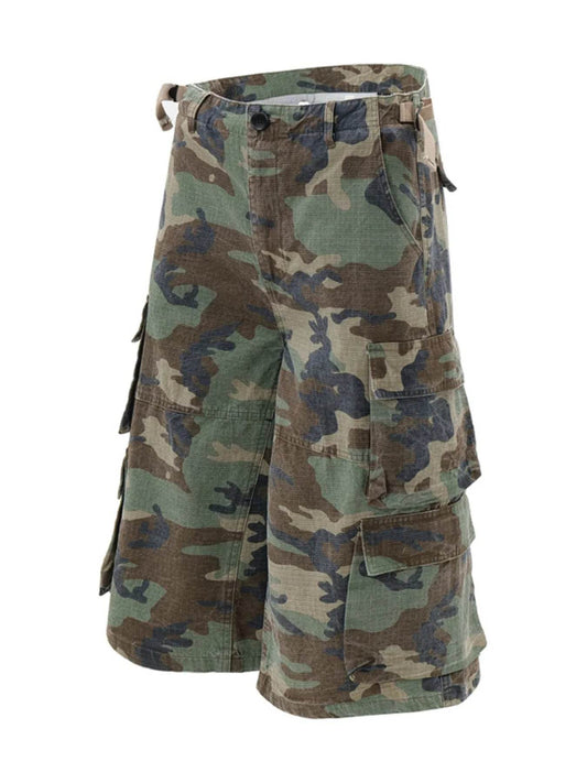 Men's Camouflage Cargo Shorts - Tredona LLC