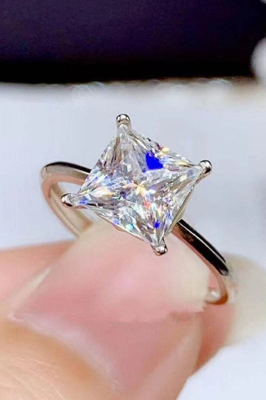 5 Carat Moissanite Solitaire Ring - Tredona LLC