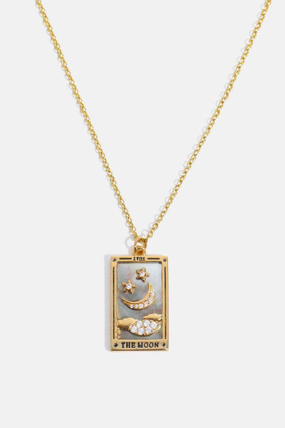 Tarot Card Pendant Stainless Steel Necklace - Tredona LLC