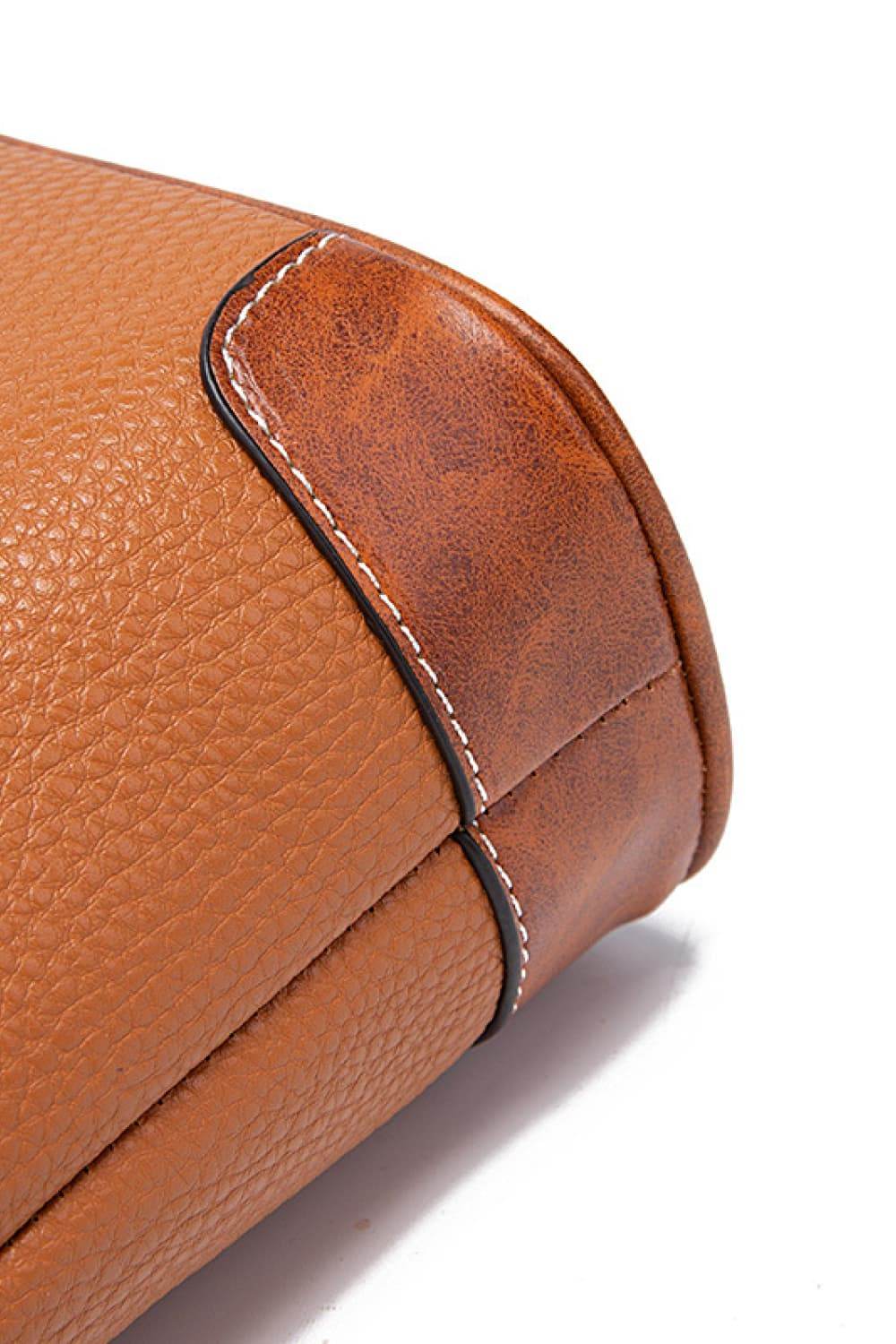 PU Leather Crossbody Bag - Tredona LLC