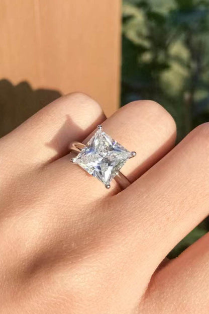 5 Carat Moissanite Solitaire Ring - Tredona LLC