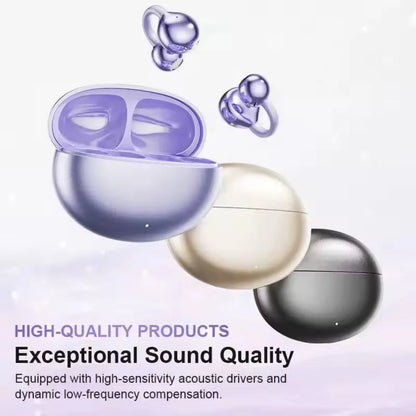 Bluetooth Earphone Open Ear Clip Intelligent Real-time AI Translation 134 Languages Office Travel Wireless Translate Earphone