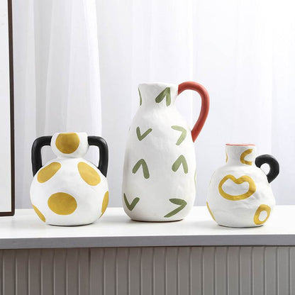 Ceramic Vase Decoration Living Room Home Decoration - Tredona LLC