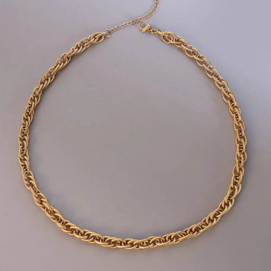 Titanium Steel Chain Necklace - Tredona LLC