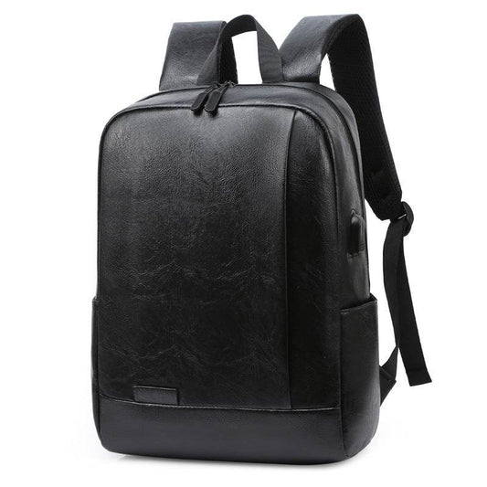 Backpack Casual Men's Large Capacity Black - Tredona LLC