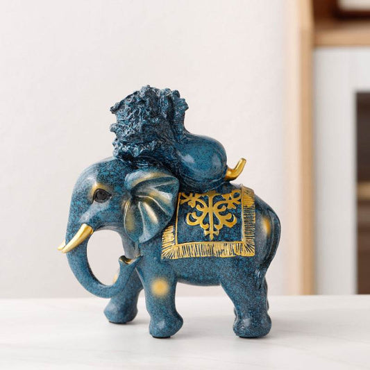 Home Ornament Elephant Decoration Living Room Wine Cabinet - Tredona LLC
