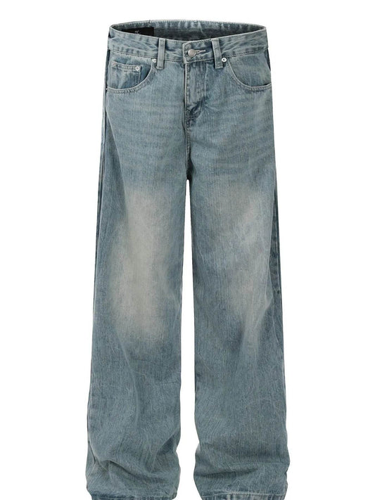 Men's Wide Leg Jeans - Tredona LLC