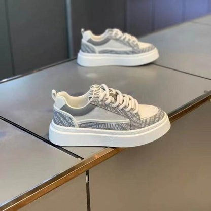 Thick Bottom Wear-resistant Board Shoes Breathable Fashion Casual Sneaker - Tredona LLC