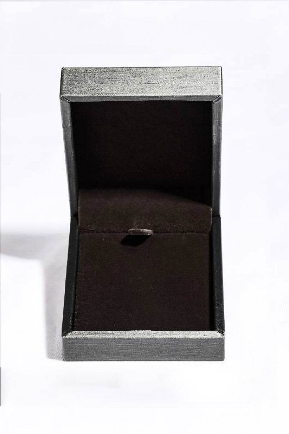 10 Carat Moissanite Pendant Platinum-Plated Necklace - Tredona LLC