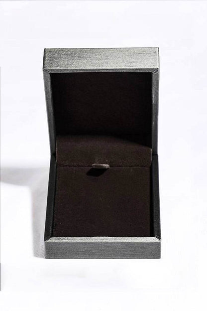 10 Carat Moissanite Pendant Platinum-Plated Necklace - Tredona LLC