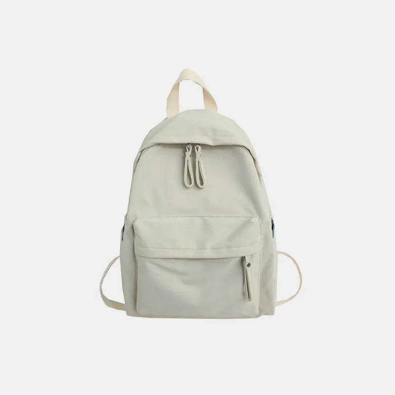 Zip Cotton Backpack Bag - Tredona LLC