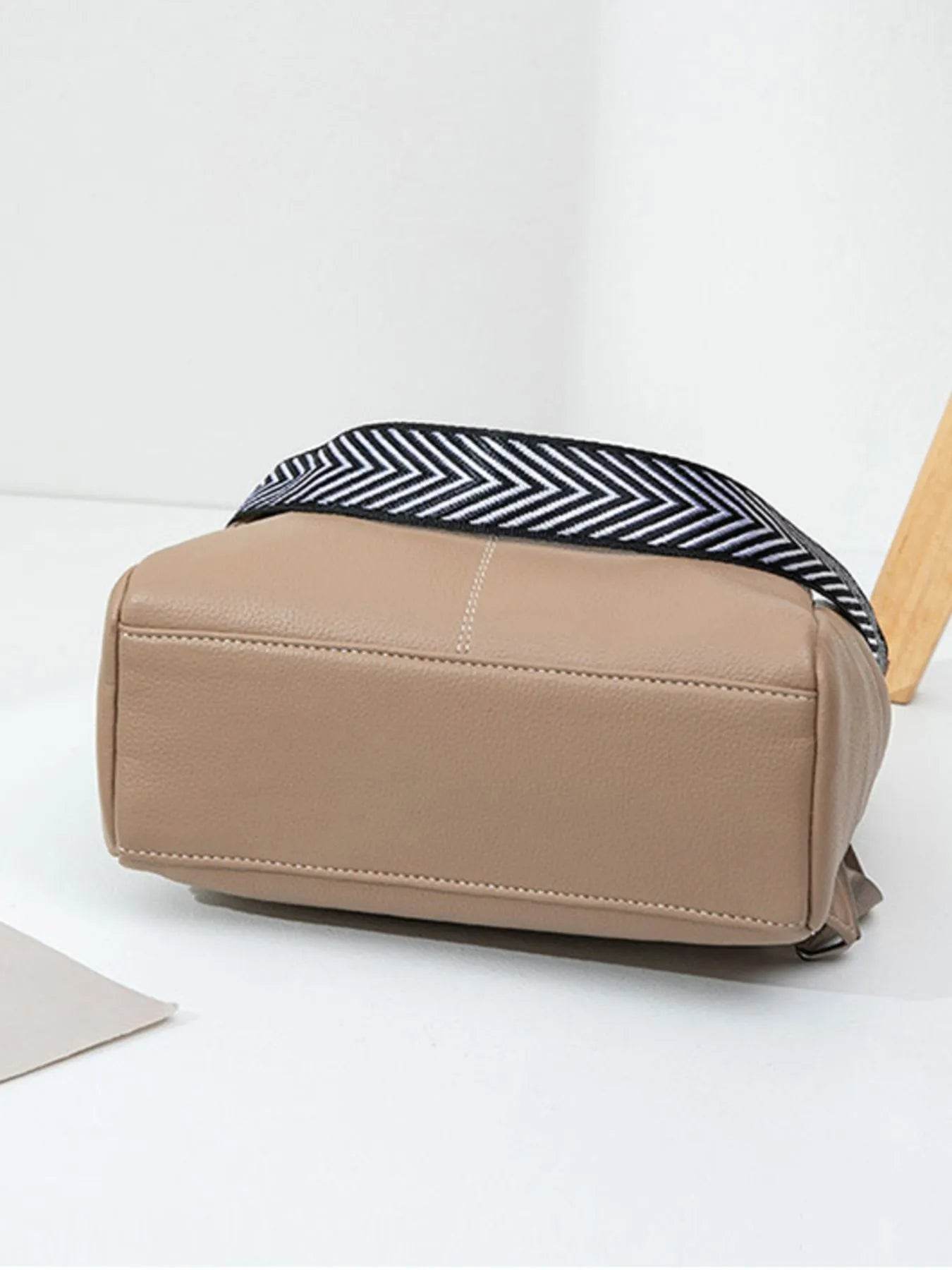 Leather Multi-Compartment Backpack Bag - Tredona LLC