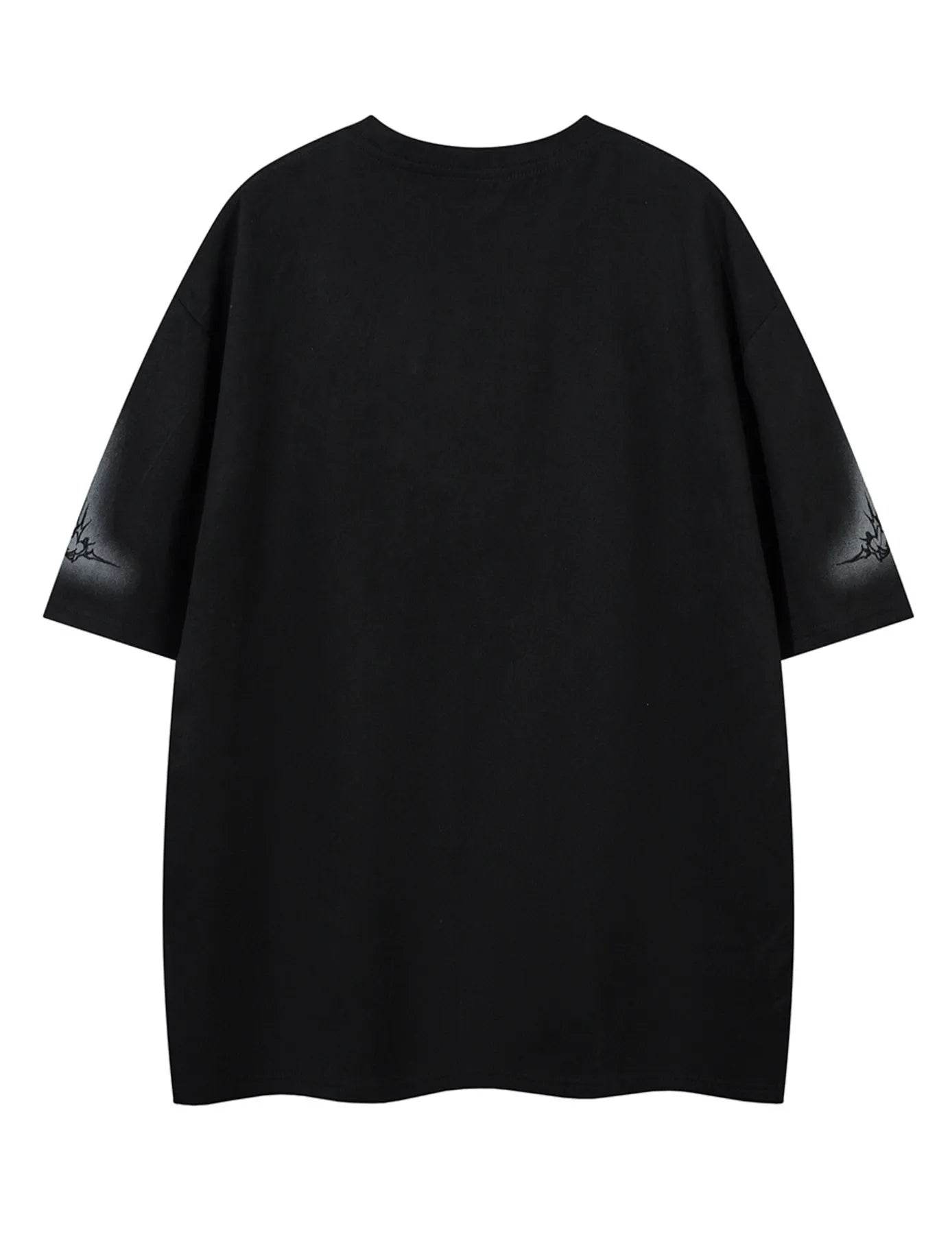 Men's Round Neck Short Sleeve Oversized T-Shirt - Tredona LLC