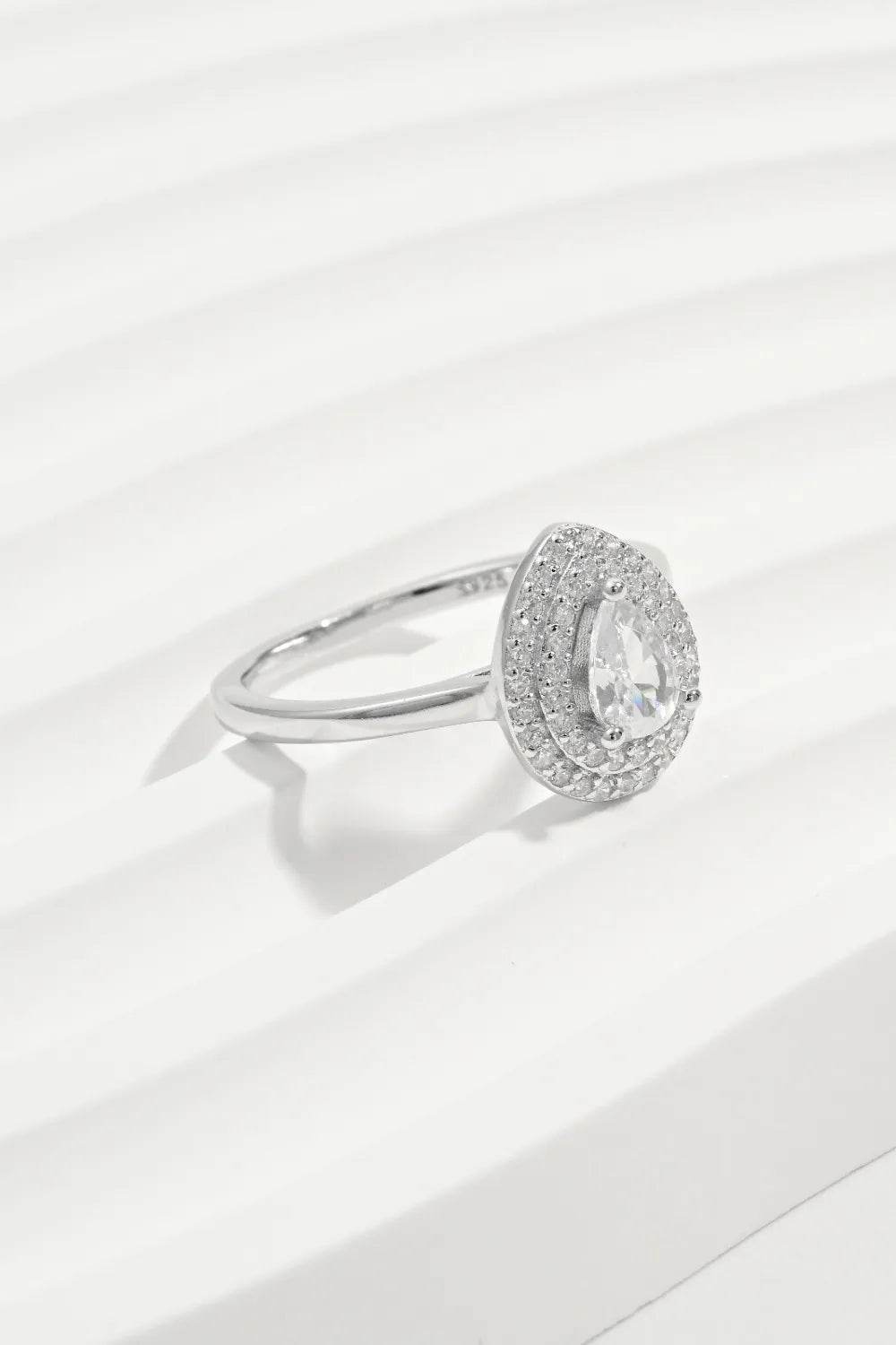 925 Sterling Silver Inland Zircon Ring - Tredona LLC