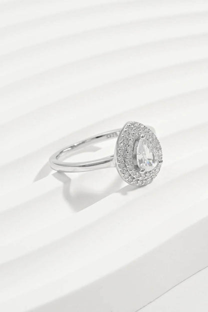 925 Sterling Silver Inland Zircon Ring - Tredona LLC