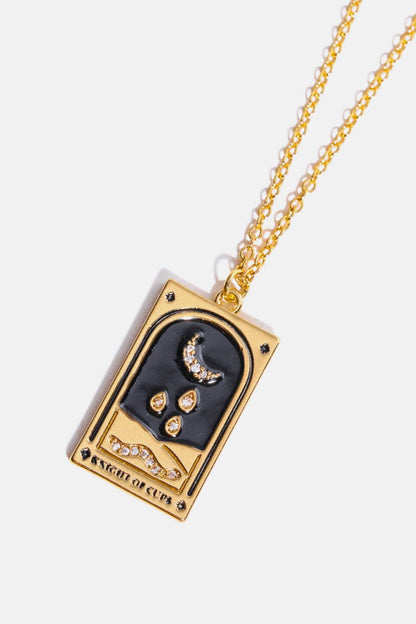 Tarot Card Pendant Stainless Steel Necklace - Tredona LLC