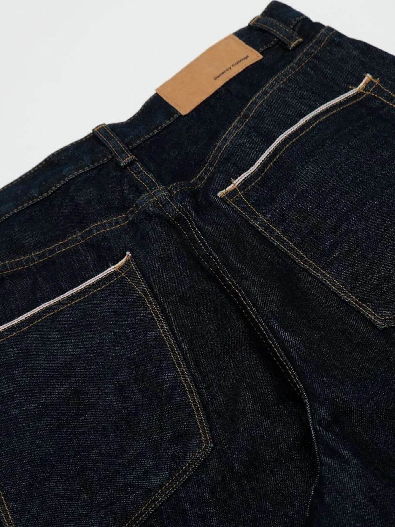 Men's Wide Leg Jeans - Tredona LLC