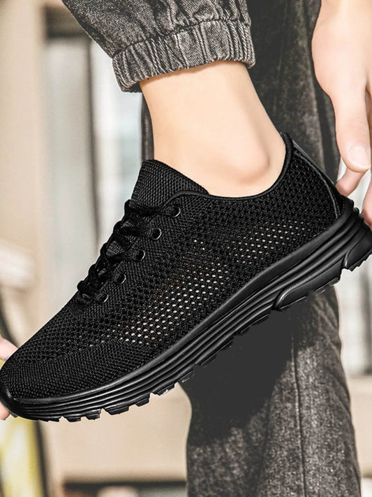 Lightweight Breathable Mesh Athletic Sneakers - Tredona LLC