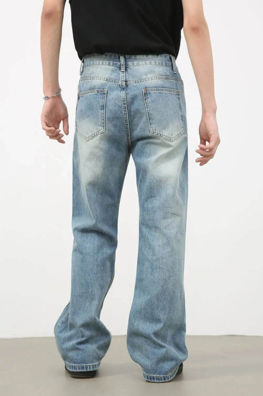 Men's Distressed Jeans - Tredona LLC