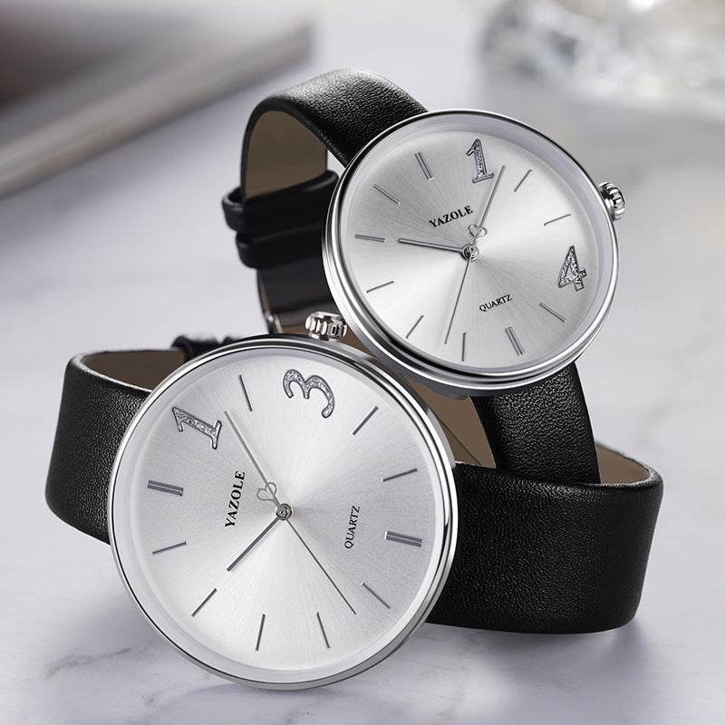 Fashionable Men And Women Couple Watches Trendy Waterproof - Tredona LLC