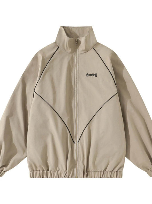 Men's Zip Up Long Sleeve Jacket - Tredona LLC
