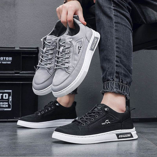 Men's Summer New Umbrella Cloth Breathable All-match Ice Silk Casual Shoes - Tredona LLC