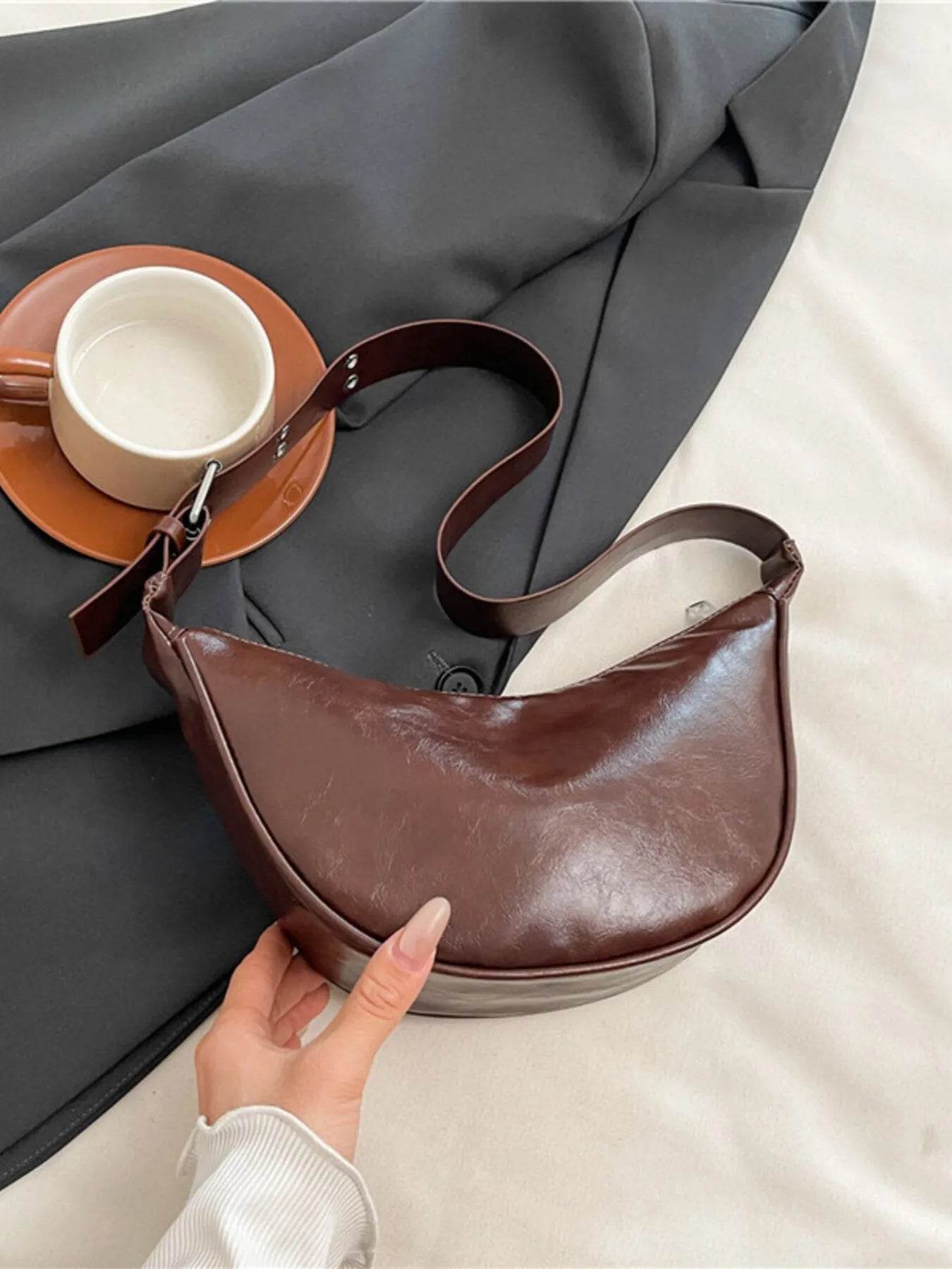Adjustable Strap Shoulder Bag - Tredona LLC