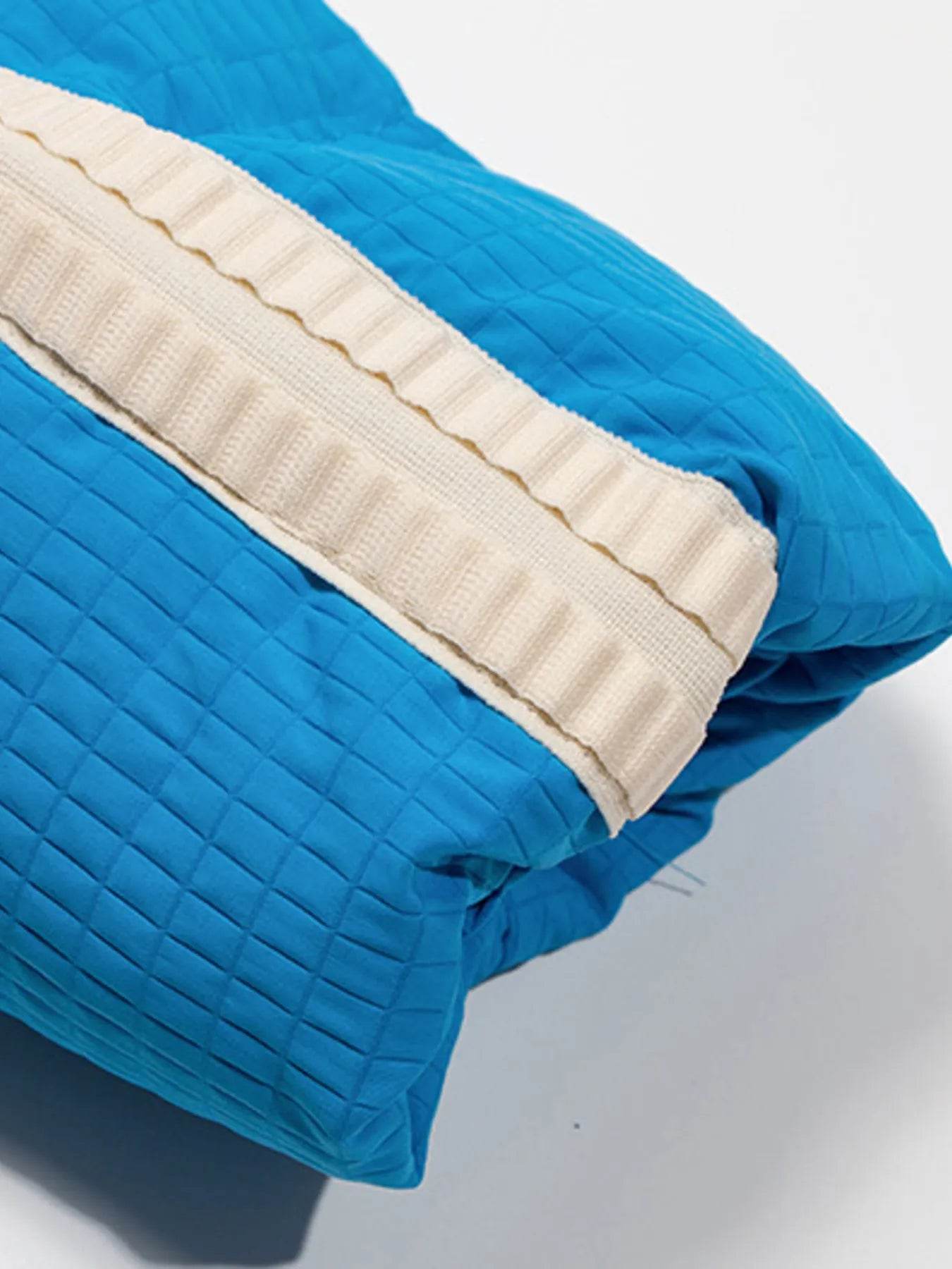 Men's Quilted Zip Up Puffer Jacket - Tredona LLC