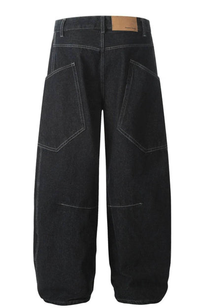 Men's Wide Leg Jeans - Tredona LLC