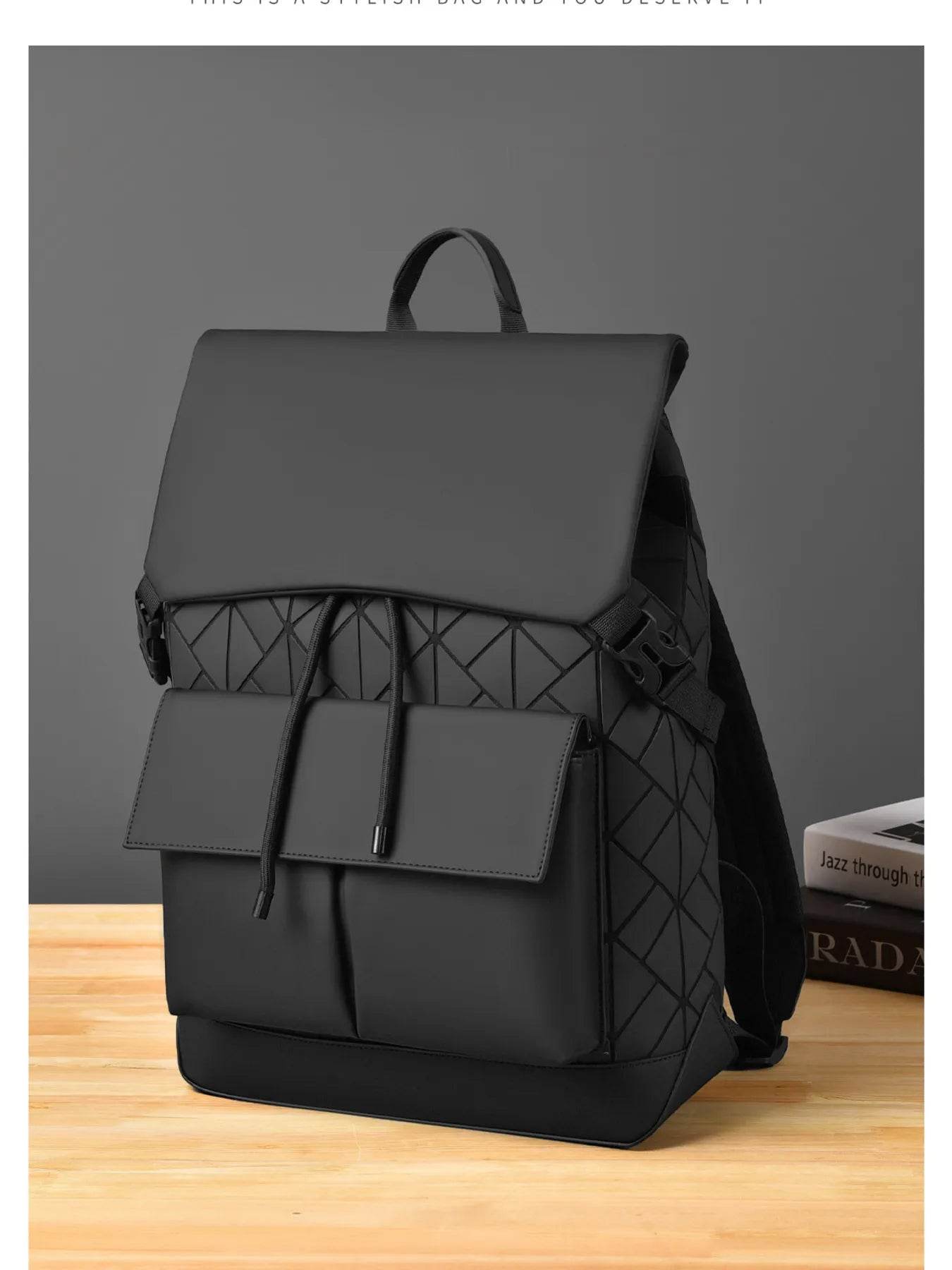 Modern Drawstring Backpack Bag - Tredona LLC