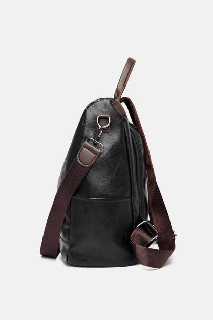 PU Leather Backpack Bag - Tredona LLC