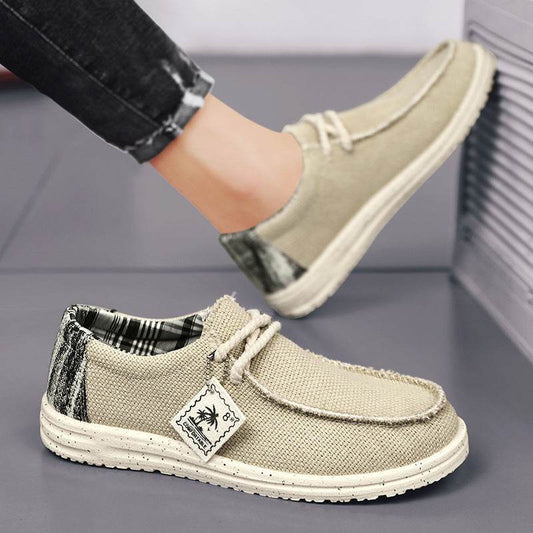 Men's Simple All-match Casual Canvas Sneakers - Tredona LLC