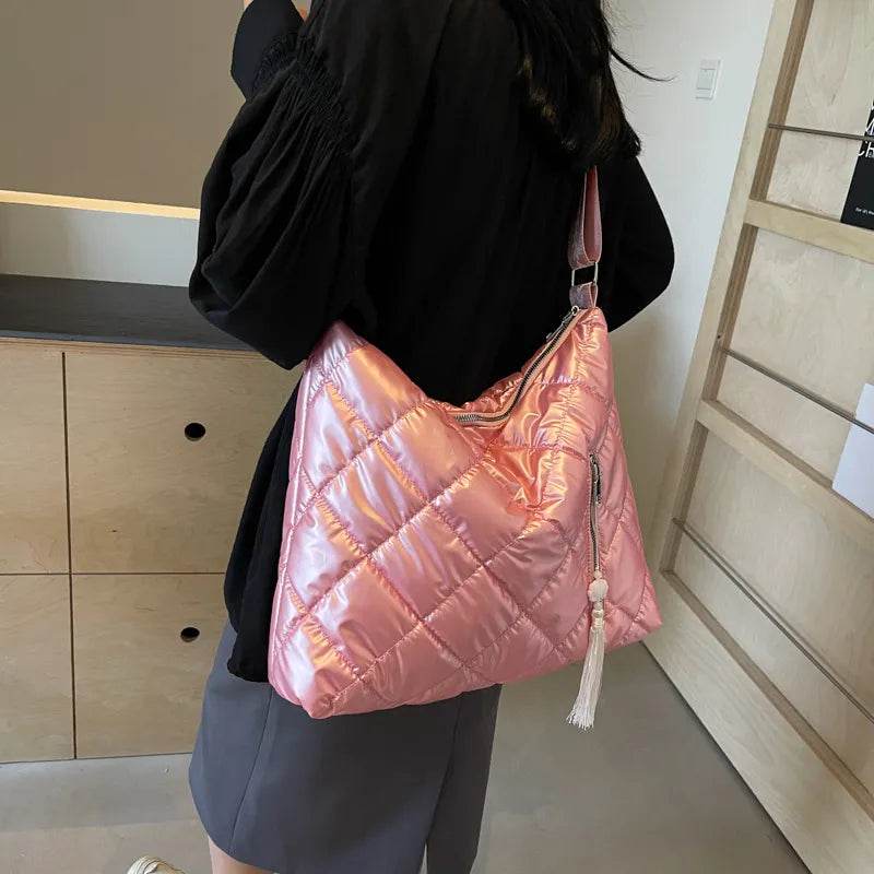 Quilted Nylon Travel Bag - Tredona LLC