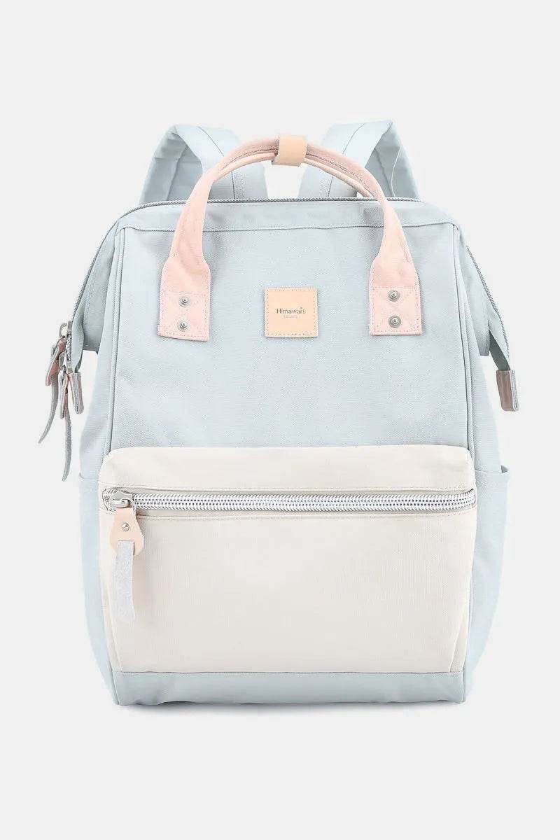 Himawari Water Resistant Canvas Backpack Bag with Side Pockets - Tredona LLC