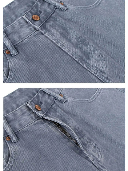 Men's Wide Leg Jeans - Tredona LLC