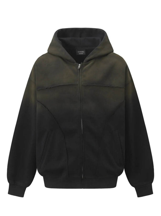 Men's Oversized Zip-Up Hoodie - Tredona LLC