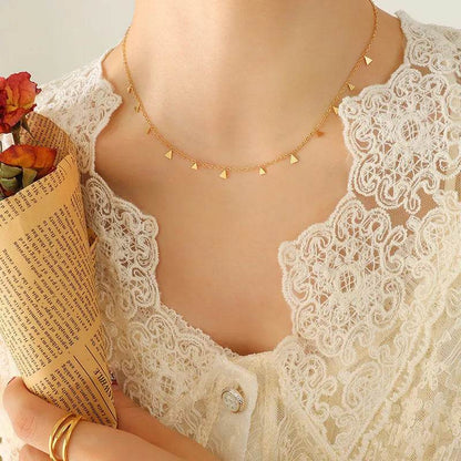 Titanium Steel Charm Necklace - Tredona LLC