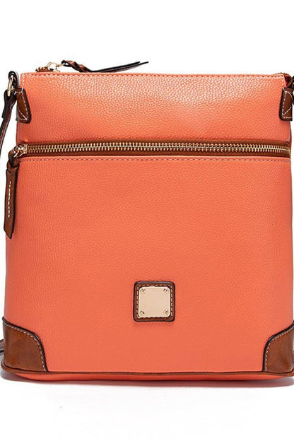 PU Leather Crossbody Bag - Tredona LLC