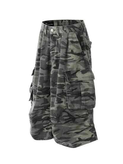 Men's Camouflage Cargo Shorts - Tredona LLC