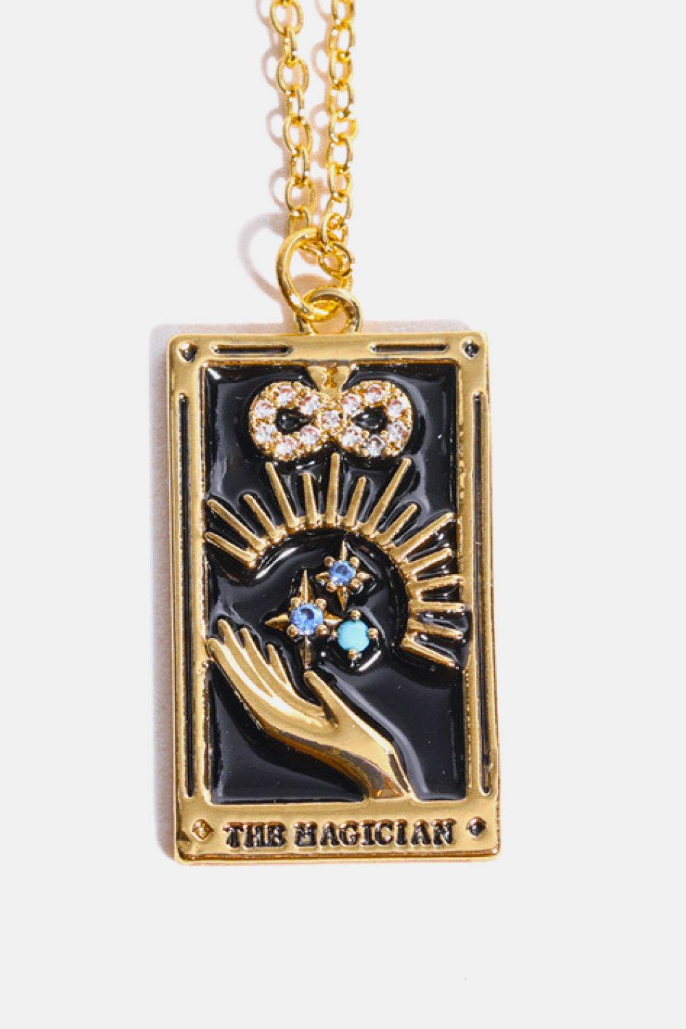 Tarot Card Pendant Stainless Steel Necklace - Tredona LLC
