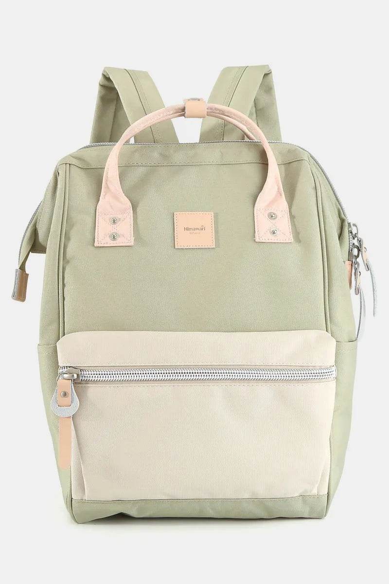 Himawari Water Resistant Canvas Backpack Bag with Side Pockets - Tredona LLC