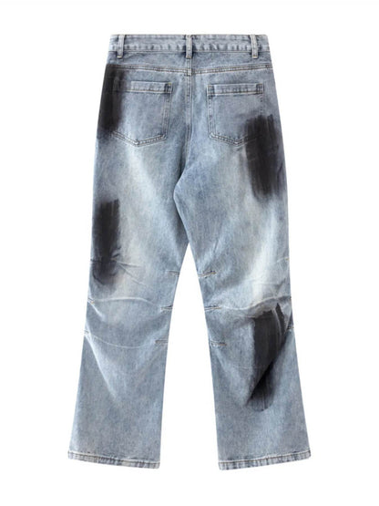 Men's Wide Leg Jeans - Tredona LLC
