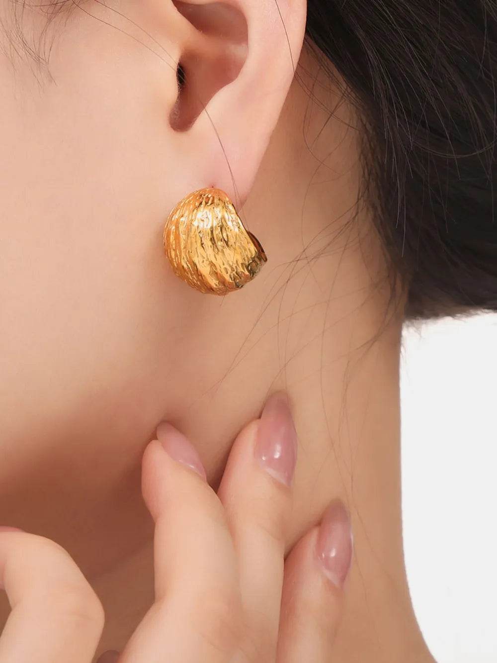 Titanium Steel Geometric Shape Earrings - Tredona LLC