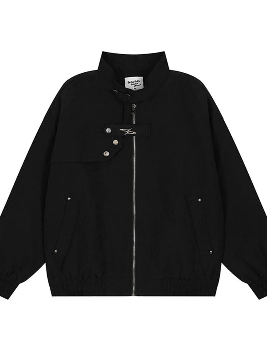 Men's Zip Up Long Sleeve Jacket - Tredona LLC